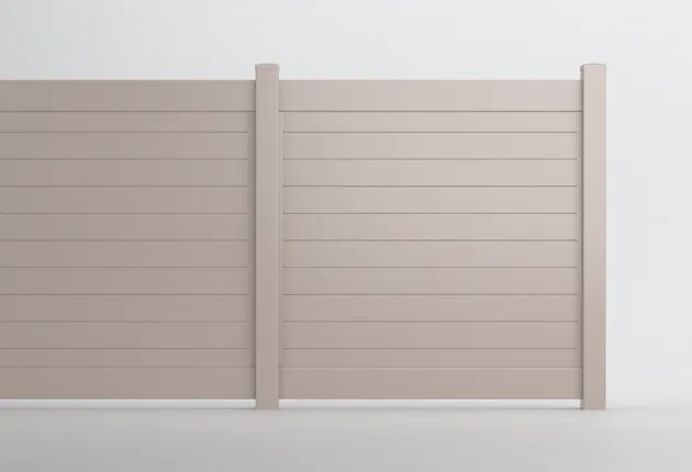 vinyl horizontal privacy fence